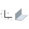 Алуминиев винкел 20x20x1.2 HCS1066, Обков и аксесоари за душ кабини - Баня