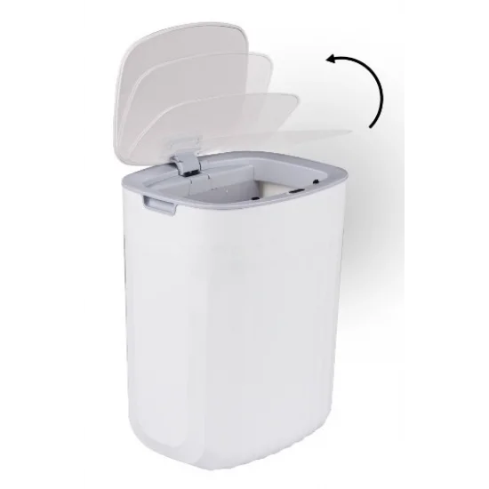 Кош за отпадъци със сензор OKY199-12 L - бял, Кошове за боклук - Кухня