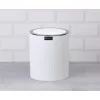 Кръгло кошче за баня хром OKY-477-1, Аксесоари - Баня